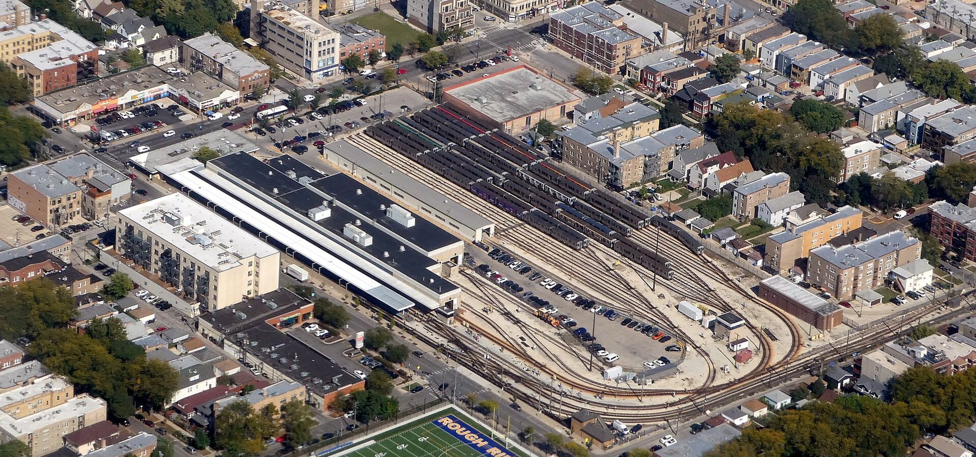 Línea Marrón — estación Kimball, 'L' de Chicago
