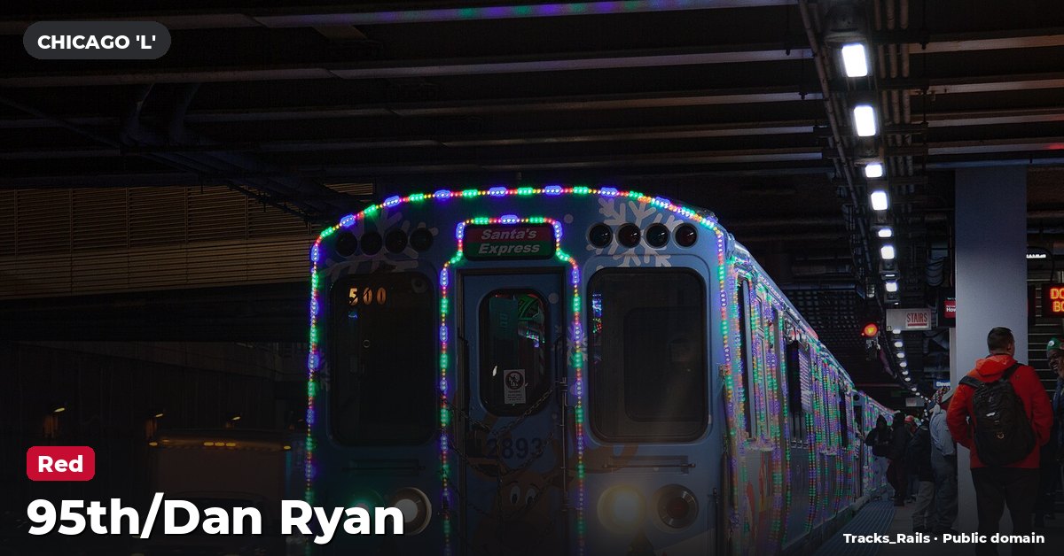 95th/Dan Ryan station on the Red Line of the Chicago 'L' (CTA), Chicago