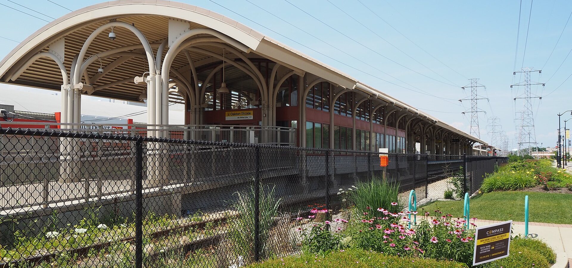 Línea Amarilla — estación Oakton–Skokie, 'L' de Chicago